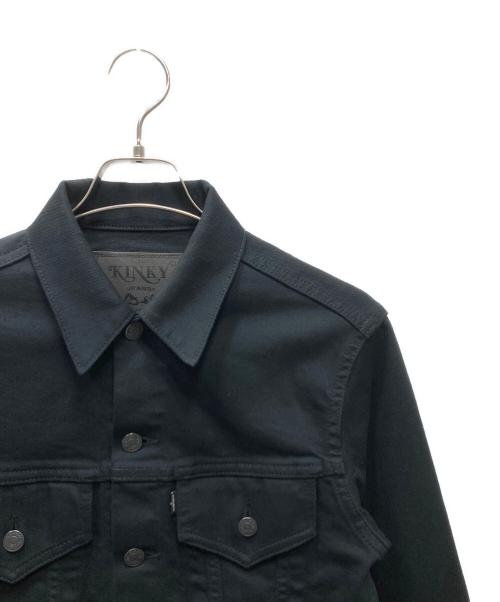 Hysteric Glamour（ヒステリックグラマー）Hysteric Glamour (ヒステリックグラマー) ブラックデニムジャケット ブラック サイズ:Ｓの古着・服飾アイテム