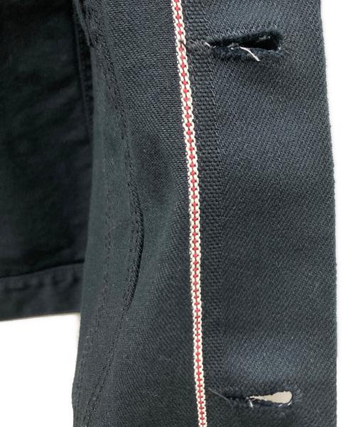 Hysteric Glamour（ヒステリックグラマー）Hysteric Glamour (ヒステリックグラマー) ブラックデニムジャケット ブラック サイズ:Ｓの古着・服飾アイテム