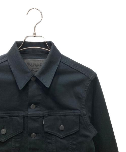 Hysteric Glamour（ヒステリックグラマー）Hysteric Glamour (ヒステリックグラマー) ブラックデニムジャケット ブラック サイズ:Ｓの古着・服飾アイテム