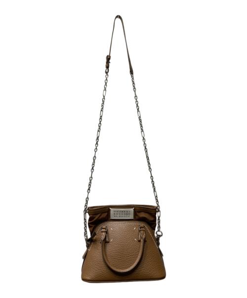 Maison Margiela 11（メゾンマルジェラ 11）Maison Margiela 11 (メゾンマルジェラ 11) 5ACマイクロショルダーバッグ ブラウンの古着・服飾アイテム