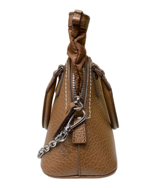 Maison Margiela 11（メゾンマルジェラ 11）Maison Margiela 11 (メゾンマルジェラ 11) 5ACマイクロショルダーバッグ ブラウンの古着・服飾アイテム