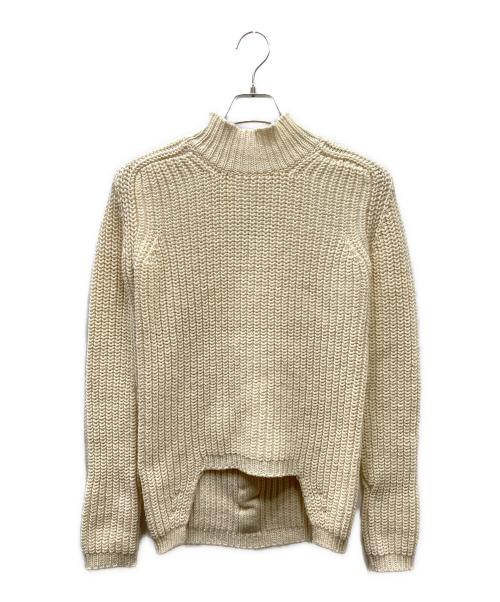 RICK OWENS（リックオウエンス）RICK OWENS (リックオウエンス) 15AW SPHINX ローゲージ ハイネックニット アイボリー サイズ:Ｓの古着・服飾アイテム