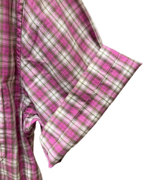 SUPREME（シュプリーム）SUPREME (シュプリーム) Mini Plaid S/S Shirt チェックシャツ ピンク サイズ:Sの古着・服飾アイテム