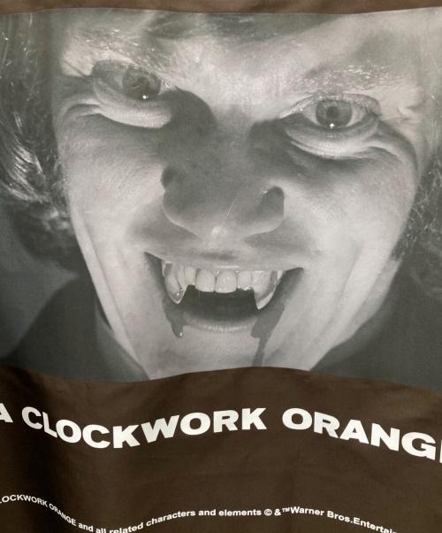 UNDERCOVER（アンダーカバー）UNDERCOVER (アンダーカバー) プリントフーデットコート ブラウン サイズ:2の古着・服飾アイテム