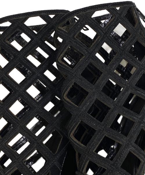 BURBERRY（バーバリー）BURBERRY (バーバリー) スウェードブーティ ブラック サイズ:SIZE 36 1/2の古着・服飾アイテム