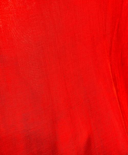 YOHJI YAMAMOTO（ヨウジヤマモト）YOHJI YAMAMOTO (ヨウジヤマモト) レーヨン二重ガーゼシャツ レッド サイズ:SIZE 1の古着・服飾アイテム