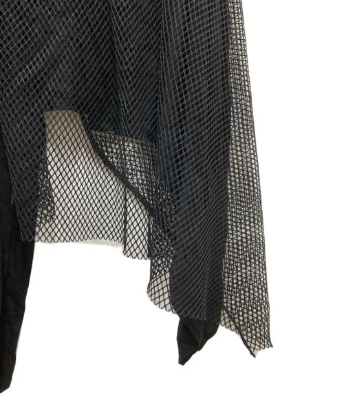 LIMI feu（リミフゥ）LIMI feu (リミフゥ) メッシュレイヤードスカート ブラック サイズ:2の古着・服飾アイテム