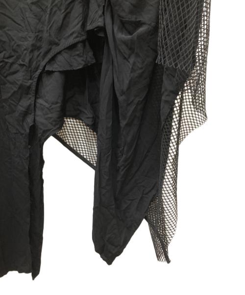 LIMI feu（リミフゥ）LIMI feu (リミフゥ) メッシュレイヤードスカート ブラック サイズ:2の古着・服飾アイテム