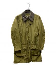 Barbour（バブアー）の古着「BORDER SL SHAPE MEMORY COAT コート」｜オリーブ