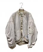 Maison MIHARA YASUHIROメゾン ミハラ ヤスヒロ）の古着「C/R SATIN MA-1 サテンMA-1 ブルゾン」｜ピンク