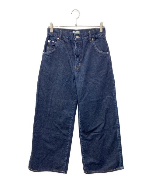 CLESSTE（クレスト）CLESSTE (クレスト) ワイドデニムパンツ ブルー サイズ:SIZE 1の古着・服飾アイテム
