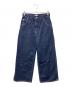 CLESSTE（クレスト）の古着「ワイドデニムパンツ」｜ブルー