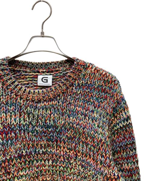 gadid anoniem（ガディッド アノニム）GADID ANONIEM (ガディッド アノニム) DIDI / MULTI カシミヤブレンドウールニット マルチカラー サイズ:FREEの古着・服飾アイテム