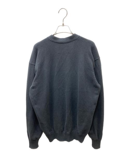RE-PURPOSE by L’ECHOPPE（レパーパスバイレショップ）RE-PURPOSE by L’ECHOPPE (レパーパスバイレショップ) ジップアップニットカーディガン ブラック サイズ:Freeの古着・服飾アイテム