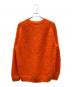 AURALEE (オーラリー) BRUSHED SUPER KID MOHAIR KNIT モヘアニット オレンジ サイズ:４：28000円