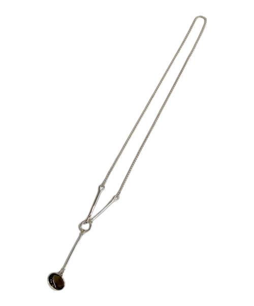 Georg Jensen（ジョージジェンセン）Georg Jensen (ジョージジェンセン) Savannah Sterling Silver and Smokey Quartz Pendant サバンナ ネックレス ペンダント シルバーの古着・服飾アイテム