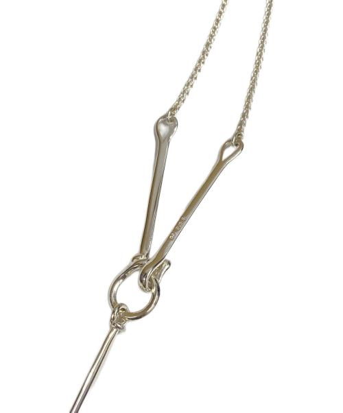 Georg Jensen（ジョージジェンセン）Georg Jensen (ジョージジェンセン) Savannah Sterling Silver and Smokey Quartz Pendant サバンナ ネックレス ペンダント シルバーの古着・服飾アイテム