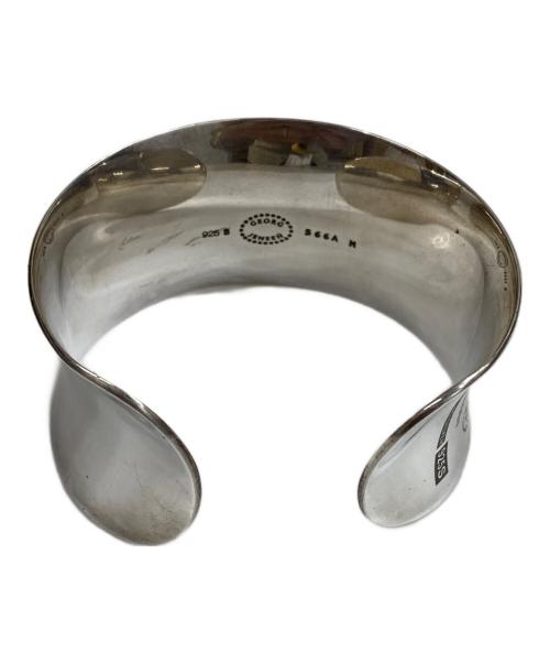 Georg Jensen（ジョージジェンセン）Georg Jensen (ジョージジェンセン) バングル スミシィ カフス #566A シルバー サイズ:Mの古着・服飾アイテム