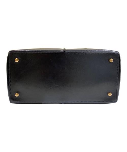 TOD'S（トッズ）TOD'S (トッズ) D-STYLING BAULETTO PICCOLO ハンドバッグ ブラックの古着・服飾アイテム