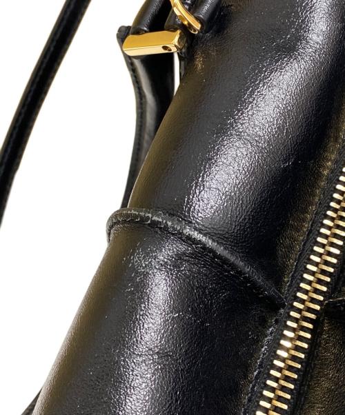 TOD'S（トッズ）TOD'S (トッズ) D-STYLING BAULETTO PICCOLO ハンドバッグ ブラックの古着・服飾アイテム