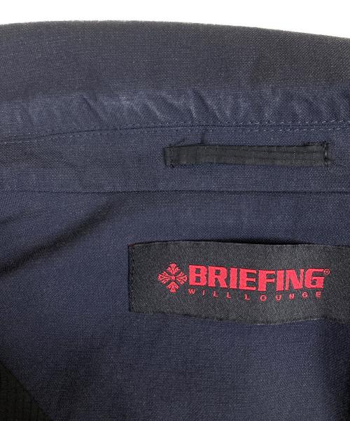 BRIEFING（ブリーフィング）BRIEFING (ブリーフィング) WLGトラベルテーラードジャケット ネイビー サイズ:Mの古着・服飾アイテム