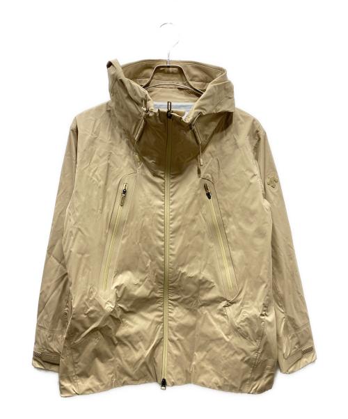 DESCENTE（デサント）DESCENTE (デサント) HARDSHELLJACKET/ハードシェルジャケット ベージュ サイズ:Ｍの古着・服飾アイテム