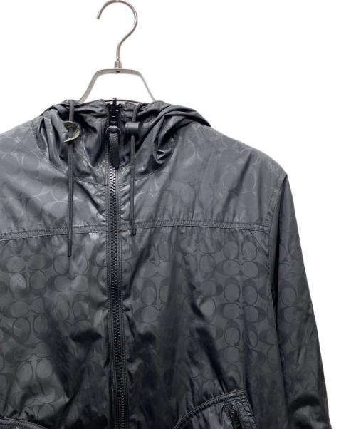 COACH（コーチ）COACH (コーチ) リバーシブルナイロンジャケット ブラック サイズ:不明（タグ切れ）の古着・服飾アイテム