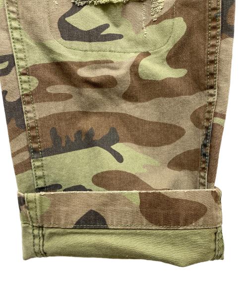 Denim & Supply Ralph Lauren（デニム＆サプライ ラルフローレン）DENIM & SUPPLY RALPH LAUREN (デニム＆サプライ ラルフローレン) デストロイカモ カーゴパンツ オリーブ×ブラウン サイズ:SIZE 33×24の古着・服飾アイテム