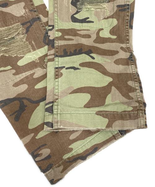 Denim & Supply Ralph Lauren（デニム＆サプライ ラルフローレン）DENIM & SUPPLY RALPH LAUREN (デニム＆サプライ ラルフローレン) デストロイカモ カーゴパンツ オリーブ×ブラウン サイズ:SIZE 33×24の古着・服飾アイテム