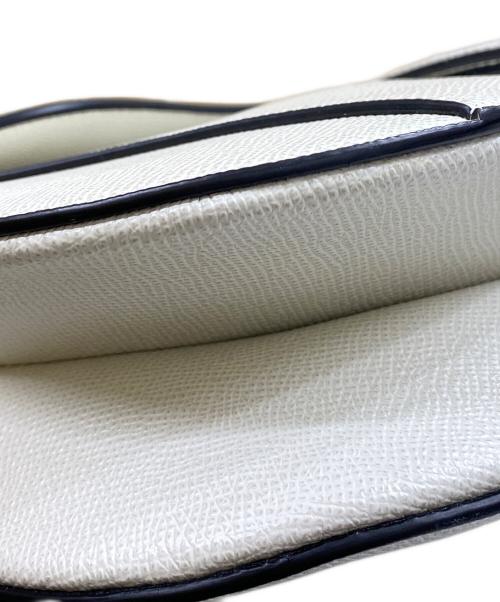 Christian Dior（クリスチャン ディオール）Christian Dior (クリスチャン ディオール) Saddle Bag サドルバッグ ラテホワイトの古着・服飾アイテム