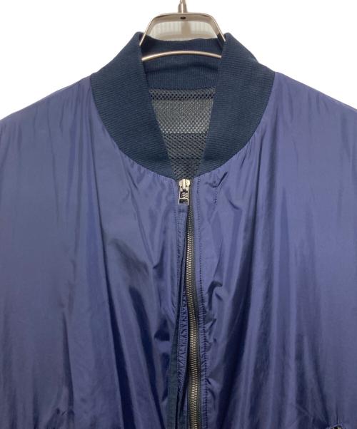 Bajra（バジュラ）Bajra (バジュラ) ナイロンデザインフーデッドコート ネイビー サイズ:3の古着・服飾アイテム