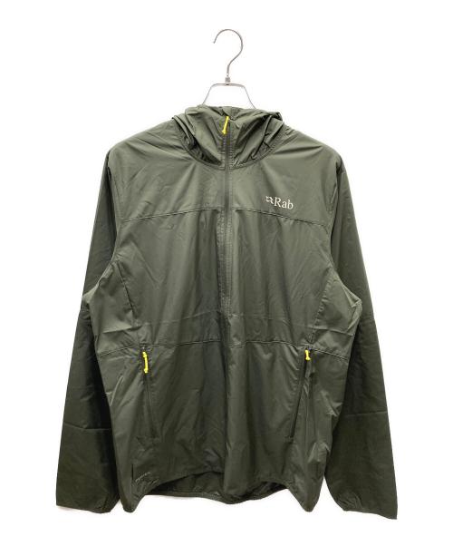 Rab（ラブ）Rab (ラブ) ウィンドギャザーフーディー フーデッドジャケット オリーブ サイズ:XLの古着・服飾アイテム