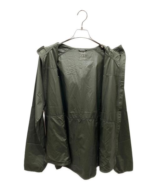 Rab（ラブ）Rab (ラブ) ウィンドギャザーフーディー フーデッドジャケット オリーブ サイズ:XLの古着・服飾アイテム
