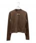 jacquemus（ジャックムス）の古着「ロングスリーブカットソー LE GROS GRAIN T-SHIRT」｜ブラウン