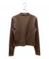 jacquemus (ジャックムス) ロングスリーブカットソー LE GROS GRAIN T-SHIRT ブラウン サイズ:XS：9000円