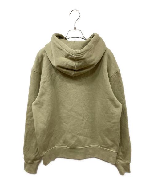 jacquemus（ジャックムス）JACQUEMUS (ジャックムス) ロゴプリントパーカー グリーン サイズ:XSの古着・服飾アイテム