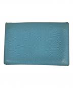 HERMESエルメス）の古着「カルヴィ コインケース」｜ブルー