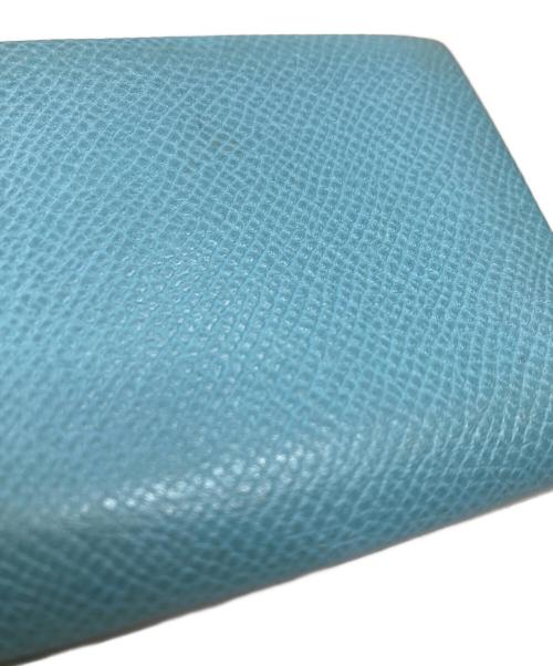 HERMES（エルメス）HERMES (エルメス) カルヴィ コインケース ブルーの古着・服飾アイテム