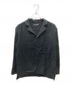 ISSEY MIYAKEイッセイミヤケ）の古着「コットンシャツ」｜ブラック