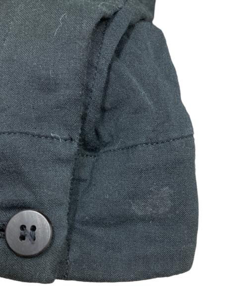 ISSEY MIYAKE（イッセイミヤケ）ISSEY MIYAKE (イッセイミヤケ) コットンシャツ ブラック サイズ:3の古着・服飾アイテム