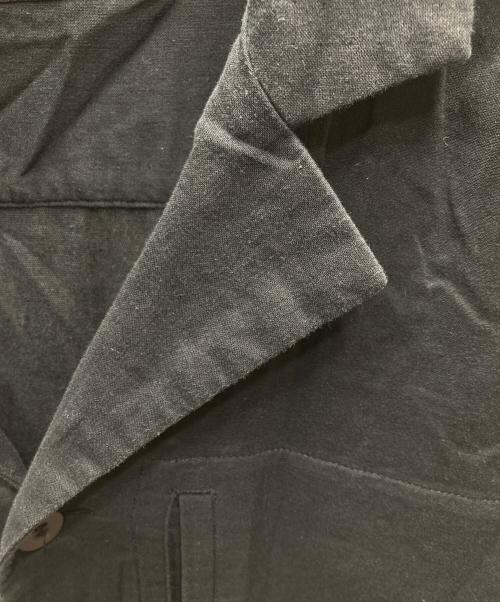 ISSEY MIYAKE（イッセイミヤケ）ISSEY MIYAKE (イッセイミヤケ) コットンシャツ ブラック サイズ:3の古着・服飾アイテム