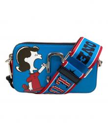 MARC JACOBS×PEANUTS（マークジェイコブズ×ピーナッツ）の古着「ミニショルダーバッグ」｜ブルー×ホワイト
