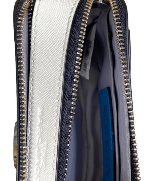 MARC JACOBS（マークジェイコブズ）MARC JACOBS (マークジェイコブズ) PEANUTS (ピーナッツ) ミニショルダーバッグ ブルー×ホワイトの古着・服飾アイテム