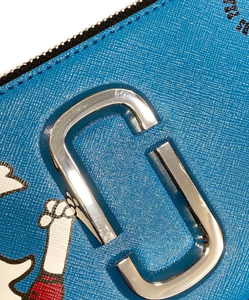 MARC JACOBS（マークジェイコブズ）MARC JACOBS (マークジェイコブズ) PEANUTS (ピーナッツ) ミニショルダーバッグ ブルー×ホワイトの古着・服飾アイテム