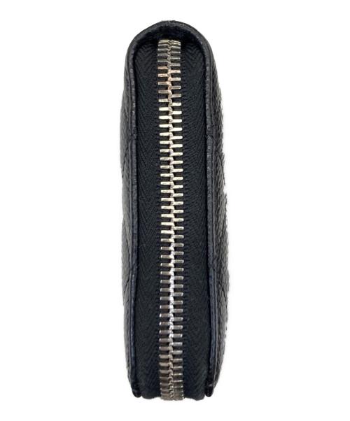 CHANEL（シャネル）CHANEL (シャネル) キャビアスキンラウンドファスナー長財布 ブラックの古着・服飾アイテム