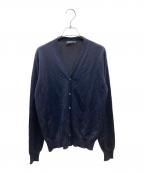 PRADAプラダ）の古着「ウールニットカーディガン」｜ネイビー