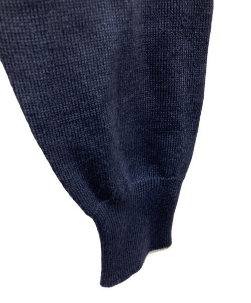 PRADA（プラダ）PRADA (プラダ) ウールニットカーディガン ネイビー サイズ:46の古着・服飾アイテム