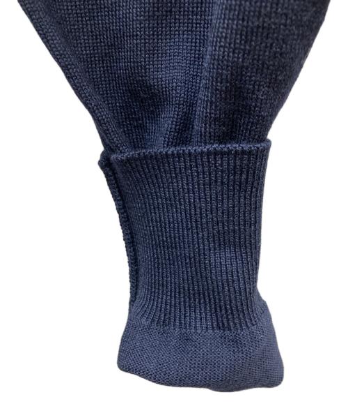 PRADA（プラダ）PRADA (プラダ) ウールニットカーディガン ネイビー サイズ:46の古着・服飾アイテム