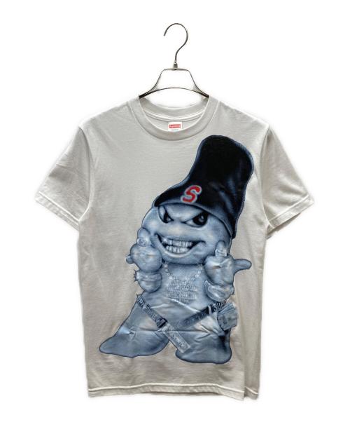 SUPREME（シュプリーム）SUPREME (シュプリーム) snowman Tee / スノーマンプリントTシャツ ホワイト×ブルー サイズ:Sの古着・服飾アイテム