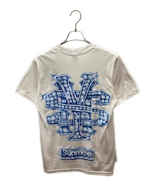 SUPREME（シュプリーム）SUPREME (シュプリーム) snowman Tee / スノーマンプリントTシャツ ホワイト×ブルー サイズ:Sの古着・服飾アイテム